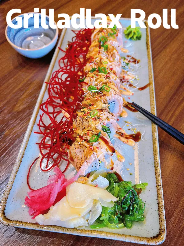 Grilled Salmon Roll